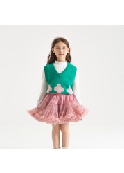 Lush Small Baby Girls Tutu Skirt for Kids Children Puffy Tulle Skirts for Girl Newborn Party Princess Girl Clothes 1-15 Years