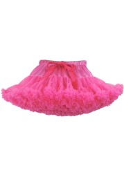 Lush Small Baby Girls Tutu Skirt for Kids Children Puffy Tulle Skirts for Girl Newborn Party Princess Girl Clothes 1-15 Years