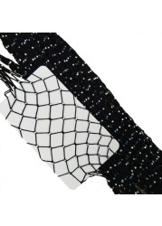 1PC Kids Girls Mesh Net Socks Rhinestone Glittering Tights Flash Hollow Out Pantyhose Glitter Feet Net Legging