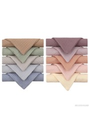 5pcs Baby Feeding Towel Soft Gauze Bath Towel Newborn Saliva Towel Burp Cloth D09 20 Dropshipping