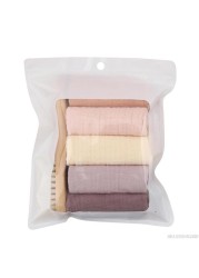 5pcs Baby Feeding Towel Soft Gauze Bath Towel Newborn Saliva Towel Burp Cloth D09 20 Dropshipping