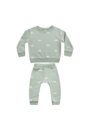 Fashion Autumn Spring Infant Cotton Clothing Suit For Baby Girls Boys Newborn Toddler Baby Clothing Outfits 2pcs/set 0-4Y