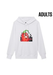 Children Hoodie Merch EdisonPts Pepper Autumn Winter Kid Long Sleeve Thick Hooded Sweatshirts Edison Pts Family Clothes