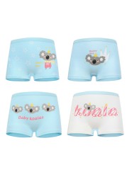 10 pieces/lot Design Children Girls Cotton Soft Lovely Panties Cartoon Baby Underwear for Girls Kids Boxer Panties Breathable