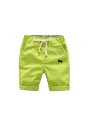 Boys and girls cotton shorts, children's sportswear for 2-7 years, summer 2019