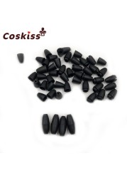 100pcs Black Gold Silver Separation Plastic Clasps for Silicone Teething Necklace DIY Safety Clasp Baby Teether Clasps