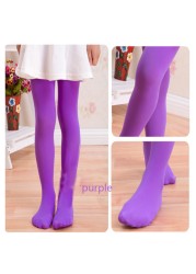 8pcs/lot Summer Style Baby Girl Tights Weddings Party Latin Dance Velvet Kids Pantyhose