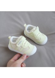 ULKNN Baby shoes 2021 autumn new 1-3 years old boys girls fruit pattern soft bottom non-slip toddler shoes