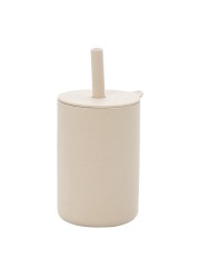 Custom hight super soft training non-toxic drinking straw organic detergent detachable sensory sippy silicone tumbler silicone cup