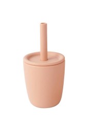 Custom hight super soft training non-toxic drinking straw organic detergent detachable sensory sippy silicone tumbler silicone cup