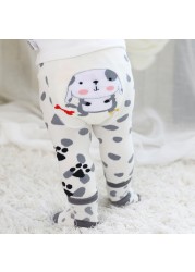 2pcs/set Cartoon Baby Boys Girls Leggings Autumn Winter Warmer Cotton PP Pants Trousers + Tights Infant Tollder Clothes Clothes