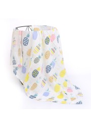 120cm*110cm 2 Layer Muslin Blanket Muslin Bamboo Baby Swaddle Blankets Newborn Baby Muslin Battaniye