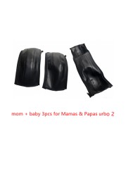 Leather Covers For Mama And Papas Urbo 2 Baby Stroller Bumper Pram Handle Sleeve Armrest Protective Cover Bar Accessories