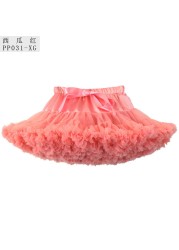 1-10 Years Girls Tutu Skirt Ballerina Skirt Kids Fluffy Skirt Ballet Ballet Skirts Ballerina Ballet Skirt Princess Girl Tulle Mini Skirt