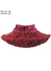 1-10 Years Girls Tutu Skirt Ballerina Skirt Kids Fluffy Skirt Ballet Ballet Skirts Ballerina Ballet Skirt Princess Girl Tulle Mini Skirt