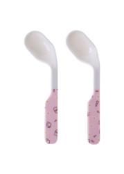 1pc Baby Spoon Straight Head Feeding Training Cutlery Flatware Tableware Infant Children Kids Safe Feeder Learning Supplies