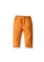 Spring and Autumn Baby Trousers Boys Cotton Trousers for Baby Boys Thin White Black Baby Pants Casual Clothes Boys Pants