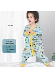 Baby Sleeping Bag Cartoon Infantil Spring Autumn For Cotton Toddler Sleeping Bag Baby Bed Slapzack Soft Kids Pajamas Jumpsuit