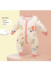 Baby Sleeping Bag Cartoon Infantil Spring Autumn For Cotton Toddler Sleeping Bag Baby Bed Slapzack Soft Kids Pajamas Jumpsuit