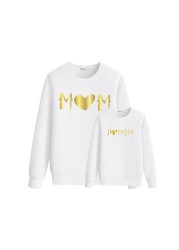 Family Tops Mother and Daughter Son Family T-shirt Family Look Matching T-shirt Mom Clothes Boys Girls JYF