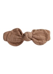 طفل Bowknot عقال لطيف آذان أرنب الانحناء عقدة عمامة مطاطا رباط شعر رئيس التفاف للأطفال الصغار أغطية الرأس