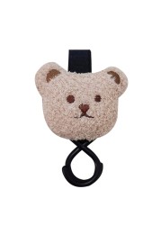 Cartoon Bear Adjustable Baby Stroller Hanging Hook Shopping Cart Hook Trolley Organizer Pushchair Hanger Hanging Hook