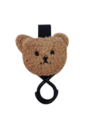 Cartoon Bear Adjustable Baby Stroller Hanging Hook Shopping Cart Hook Trolley Organizer Pushchair Hanger Hanging Hook