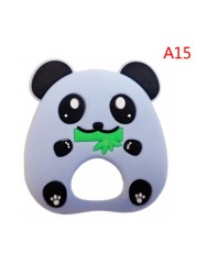 Baby Silicone Teether Christmas Tree Sika Deer Baby Fidget Toys Snowflake Pacifier Chain Food Grade Silicone Baby Accessories