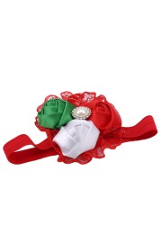 Fashion Girls Headwear Lace Hair Bands Mix Rose Baby Wreaths Children Hair Accessories