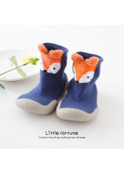 Baby Boy Girl Shoes Autumn Winter Spring Infant Nonslip Sock Baby Soft Rubber Sole Sock Toddler Shoes Anti-slip Floor Socks Shoes