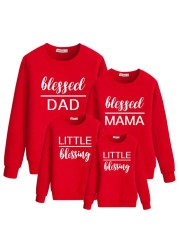 Autumn Mother and Daughter Clothes Boys T-shirt Family Letter Shirts for Dad Mom and Baby Kids Girls Heart Print Cotton High Quality JYF