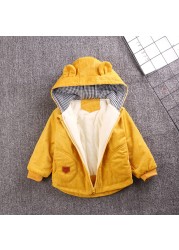 2020 Autumn Hooded Sweater For Kids Back To School Plush Tops Cartoon Print Outerwear Baby Boy Fashion Clothes