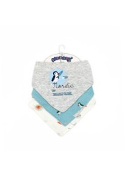 3pcs Organic Cotton Baby Gauze Scarf Burp Cloth Bandana Bibs Newborn Baby Boy Infant Girl Toddler Winter Scarf Waterproof Bib