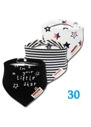 3pcs Organic Cotton Baby Gauze Scarf Burp Cloth Bandana Bibs Newborn Baby Boy Infant Girl Toddler Winter Scarf Waterproof Bib