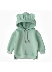 2021 new hot pink/gray/yellow/green/burgundy hoodie for kids autumn winter winter coat fashion boys and girls sweatshirt costume