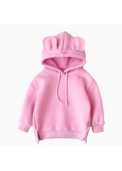 2021 new hot pink/gray/yellow/green/burgundy hoodie for kids autumn winter winter coat fashion boys and girls sweatshirt costume