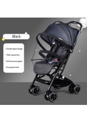 Baby Stroller Mosquito Net Full Cover Universal Pram Anti Mosquito Net High Quality Summer Pushchair Mosquito Net Breathable