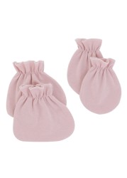 T5EC 4 Pairs Baby Soft Cotton Gloves Anti Scratch Face Protection Gloves For Newborn Baby Shower Gifts