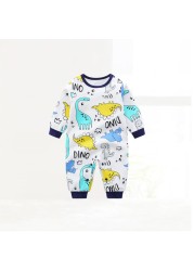 baby bodysuit 2021 new baby clothes soft cotton long sleeve cartoon baby boy girl clothes jumpsuit