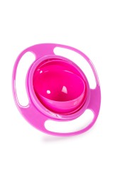 Baby Universal Rotation Training Bowl Practical Design Kids Rotating Scale 360 ​​Degree Spill Proof Feeding Bowls