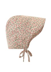 1PC Spring Summer Baby Cotton Floral Printing Sun Hat Infant Wide Brimmed Bonnet Outdoor UV Protection Beach Bucket