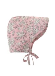 1PC Spring Summer Baby Cotton Floral Printing Sun Hat Infant Wide Brimmed Bonnet Outdoor UV Protection Beach Bucket