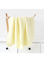 Blanket Customize Bebe Name 6 Layer Baby Bath Towel Cotton Bedding Organic Baby Blanket Newborn Muslin Swaddle Quilt