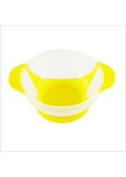 Children's Plate Suction Cup Bowl Infant Toddler Baby Baby Feeding Training Bowl Cartoon Binaural Baby Feeding Tableware