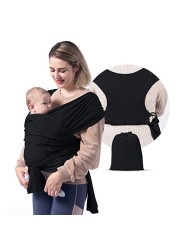 Baby Sling Loop Comfortable Carrier Wrap Summer Cotton Cross Simple Adjustable X-Shape Front Hold Type Baby Care GearBackpack