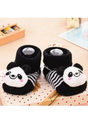 Baby Socks Newborn Cartoon Animal Floor Socks Anti Slip Kids Cotton Shoes Boots Autumn Winter Socks for Children Boy Girls Socks