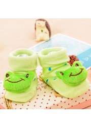 Baby Socks Newborn Cartoon Animal Floor Socks Anti Slip Kids Cotton Shoes Boots Autumn Winter Socks for Children Boy Girls Socks