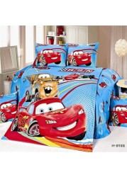 Disney Kids New Captain America The Avengers Spiderman Baby Bedding Set Twin Single Duvet Cover Pillowcase For Boys Children Gift