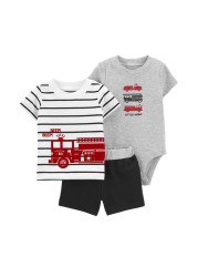 Enfant Baby Girl Fashion Cartoon Cotton Outdoor Casual Clothes Set Boy Hot Cartoon Car Design Homewear Korea Kids Clothing Sets