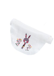 6pcs Baby Sweat Towel 100% Cotton Yarn Kids Absorbent Towel Cushion Children Cartoon Pull Washable Soft